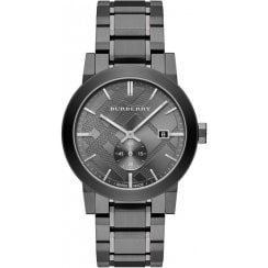 Burberry Gunmetal Mens The City Watch BU9902
