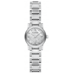 Burberry Ladies The City Check Diamond Watch BU9213