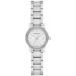 Burberry Ladies The City Check Diamond Watch BU9220