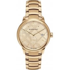Burberry Mens The Classic Gold Watch BU10006