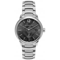 Burberry Mens The Classic Stainless Steel Watch BU10005