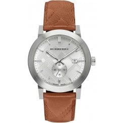 Burberry The City Embossed Check Mens Watch BU9904