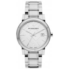 Burberry Unisex Check Stamped Watch BU9000