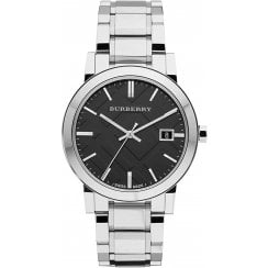 Burberry Unisex Check Stamped Watch BU9001