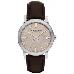 Burberry Unisex Check Stamped Watch BU9011
