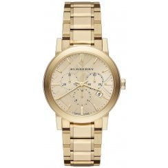 Burberry Unisex Gold The City Chronograph Watch BU9753