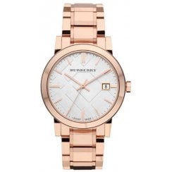 Burberry Unisex Rose Gold The City Watch BU9004