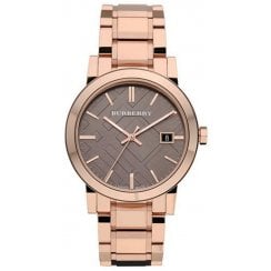 Burberry Unisex Rose Gold The City Watch BU9005