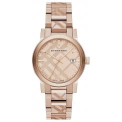 Burberry Unisex The City Engraved Check Watch BU9039