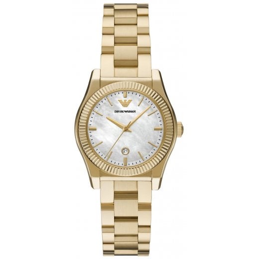 Emporio Armani Gold Ladies Watch AR11657