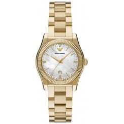 Emporio Armani Gold Ladies Watch AR11657