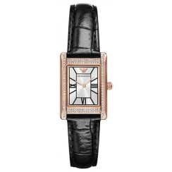 Emporio Armani Ladies Genni Leather Watch AR11624