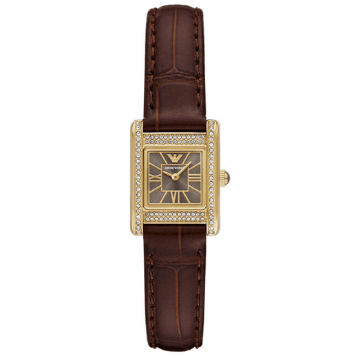 Emporio Armani Ladies Genni Leather Watch AR11705