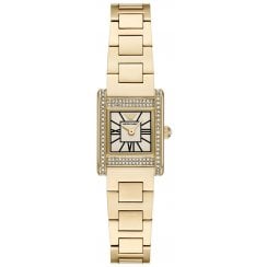 Emporio Armani Ladies Gold Crystal Watch AR11663