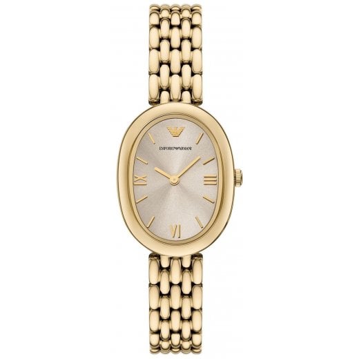 Emporio Armani Ladies Gold Ophelia Watch AR11707