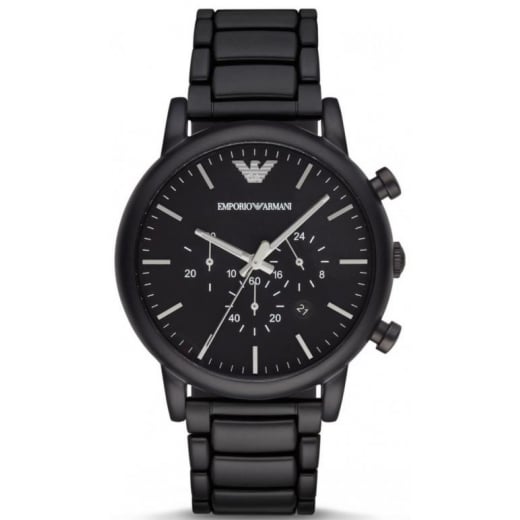 Emporio Armani Mens Black Classic Watch AR1895