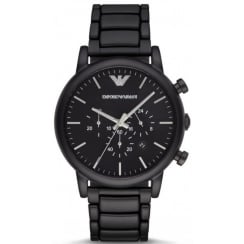 Emporio Armani Mens Black Classic Watch AR1895