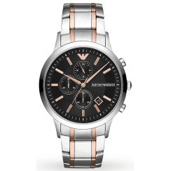 Emporio Armani Mens Two Tone Watch AR11165