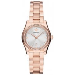 Emporio Armani Ladies Rose Gold Federica Watch AR11558