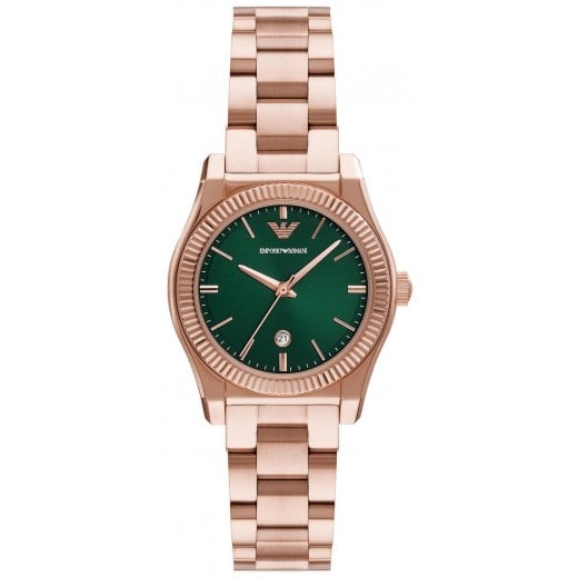 Emporio Armani Ladies Rose Gold Federica Watch AR11639