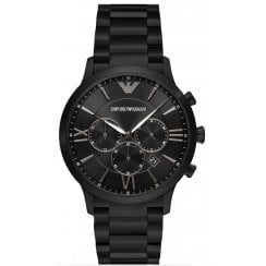 Emporio Armani Mens Black Giovanni Watch AR11349