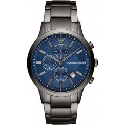 Emporio Armani Mens Grey Renato Watch AR11215