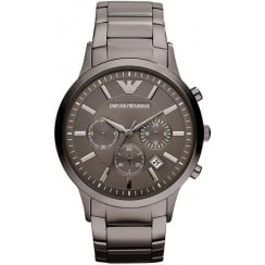 Emporio Armani Mens Grey Renato Watch AR2454