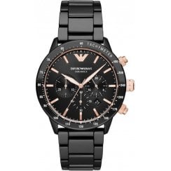 Emporio Armani Mens Mario Ceramica Watch AR70002