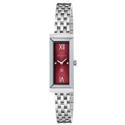Gucci Ladies 14mm G-Frame Diamond Set Watch YA127518