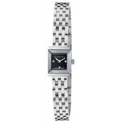 Gucci Ladies 14mm G-Frame Diamond Set Watch YA128507