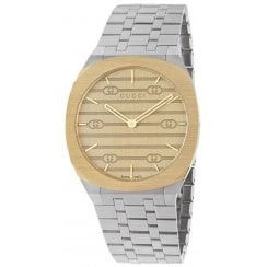 Gucci Men's 38mm 25H Watch YA163405