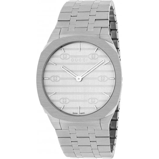 Gucci Men's 38mm 25H Watch YA163407