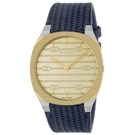 Gucci Men's 38mm 25H Watch YA163418