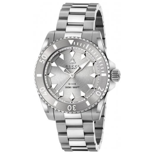 Gucci Mens 40mm Automatic Dive Watch YA136354