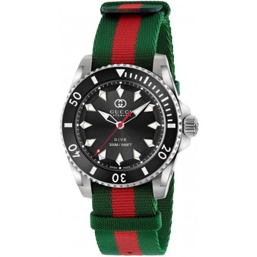 Gucci Mens 40mm Automatic Dive YA136364