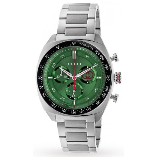 Gucci Mens 41mm Interlocking Watch YA142318