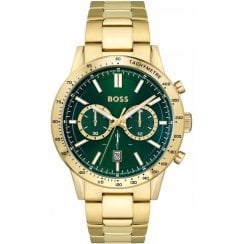 Hugo Boss Mens Gold Allure Chronograph Watch HB 1513923