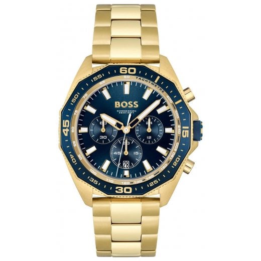Hugo Boss Mens Gold Energy Chronograph Watch HB 1513973