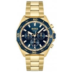 Hugo Boss Mens Gold Energy Chronograph Watch HB 1513973