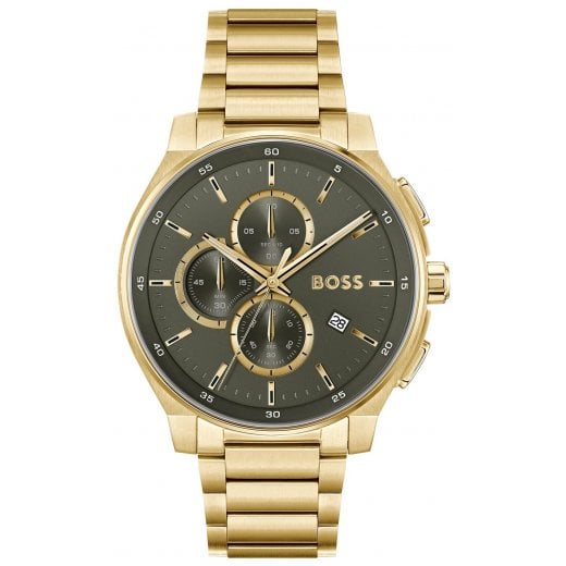 Hugo Boss Mens Gold Peak 2.0 Chronograph Watch HB 1514190