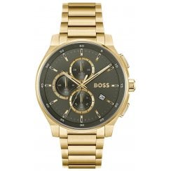Hugo Boss Mens Gold Peak 2.0 Chronograph Watch HB 1514190