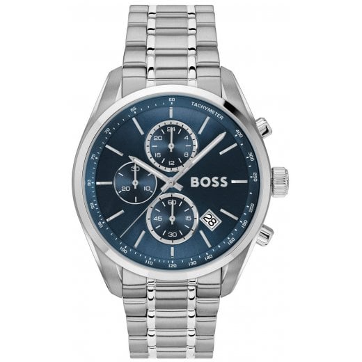 Hugo Boss Mens Grand Prix 44.5mm Chronograph Watch HB 1514226