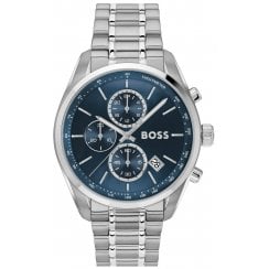 Hugo Boss Mens Grand Prix 44.5mm Chronograph Watch HB 1514226