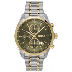 Hugo Boss Mens Grand Prix 44.5mm Chronograph Watch HB 1514227
