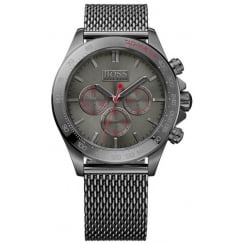 Hugo Boss Mens Gunmetal Chronograph Watch HB 1513443