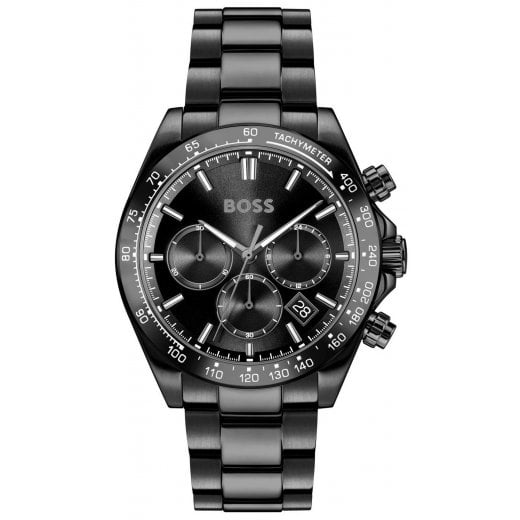 Hugo Boss Mens Hero 2.0 Black Chronograph Watch HB 1514271