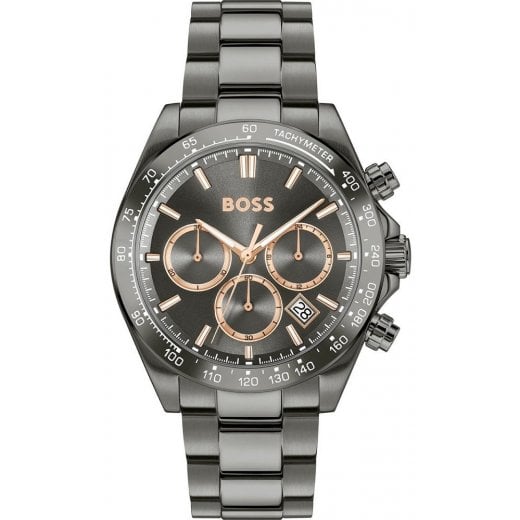 Hugo Boss Mens Hero 2.0 Gunmetal Chronograph Watch HB 1514299