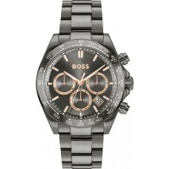 Hugo Boss Mens Hero 2.0 Gunmetal Chronograph Watch HB 1514299