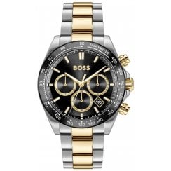 Hugo Boss Mens Hero 2.0 Two Tone Chronograph Watch HB 1514269