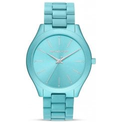 Michael Kors Ladies Aqua Slim Runway Watch MK4525
